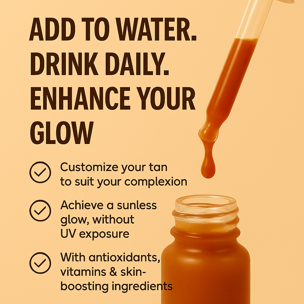 Luméra Drinkable Glow Drops for Tanning