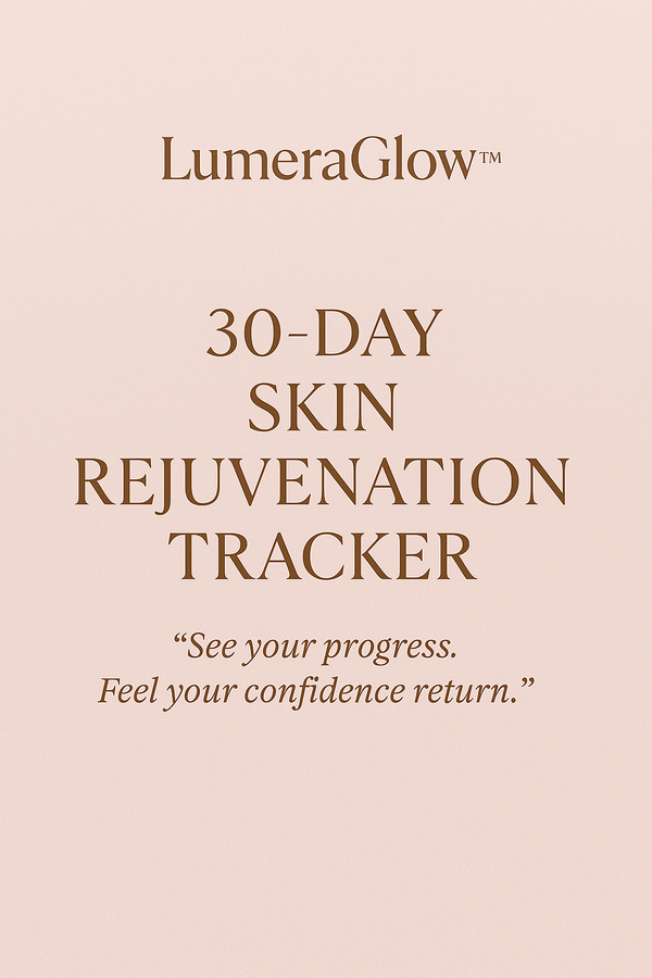 LumeraGlow 30-Day Skin Rejuvenation Tracker